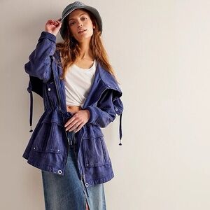 Free People Surplus Future Parka Utility Jacket Size S